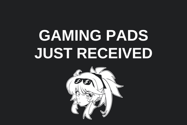 Gaming Pads Just Received