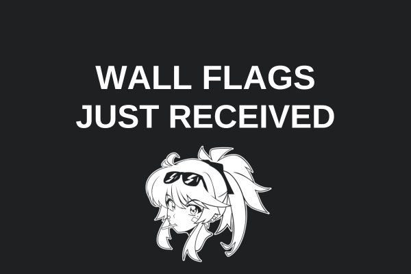 Wall Flags Just Received