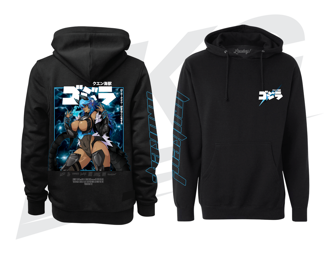 LOWKEY! "QUEEN KAIJU" HOODIE