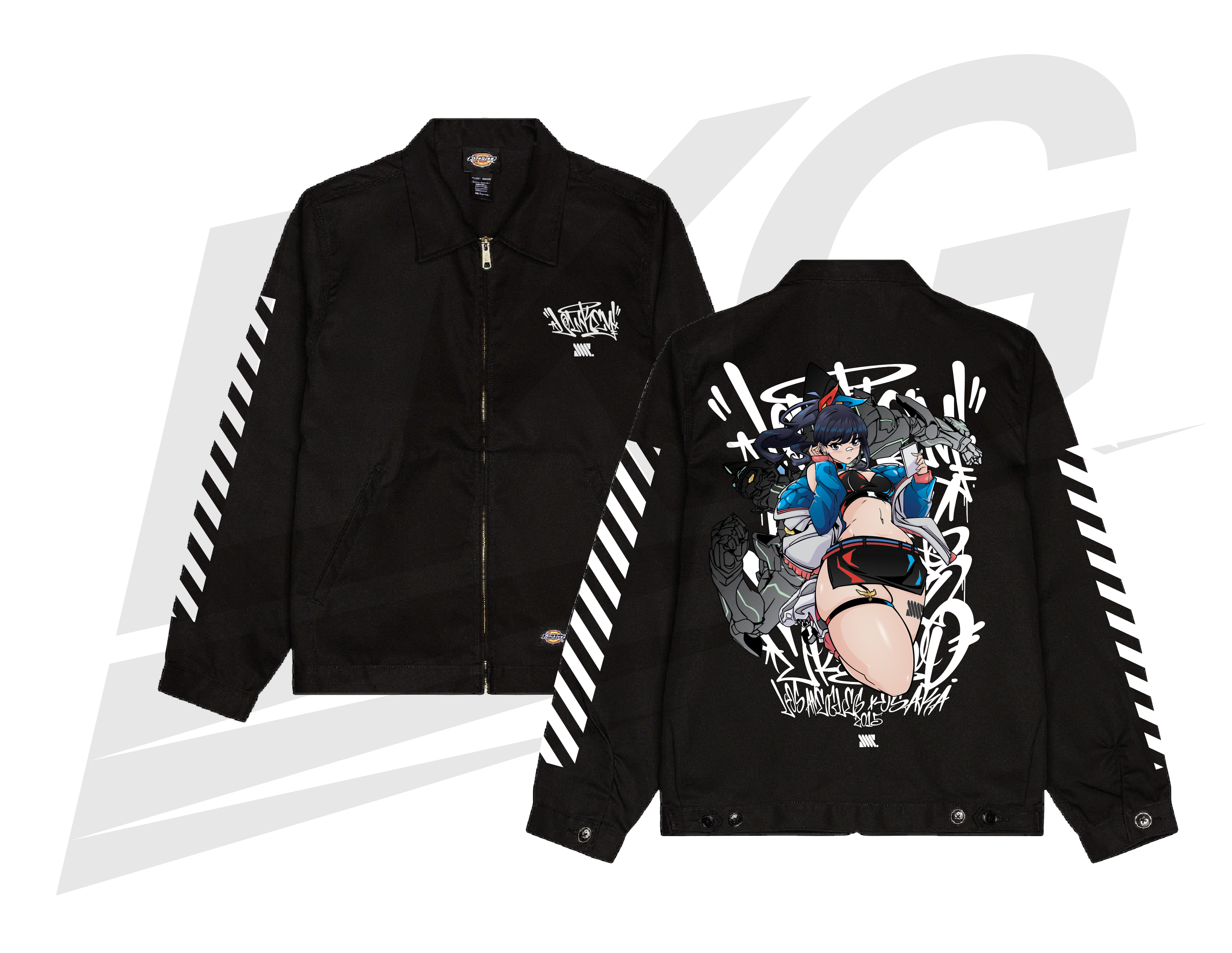 LOWKEY! "ALWAYS MISUNDERSTOOD" HYPE RIKKA WORK JACKET
