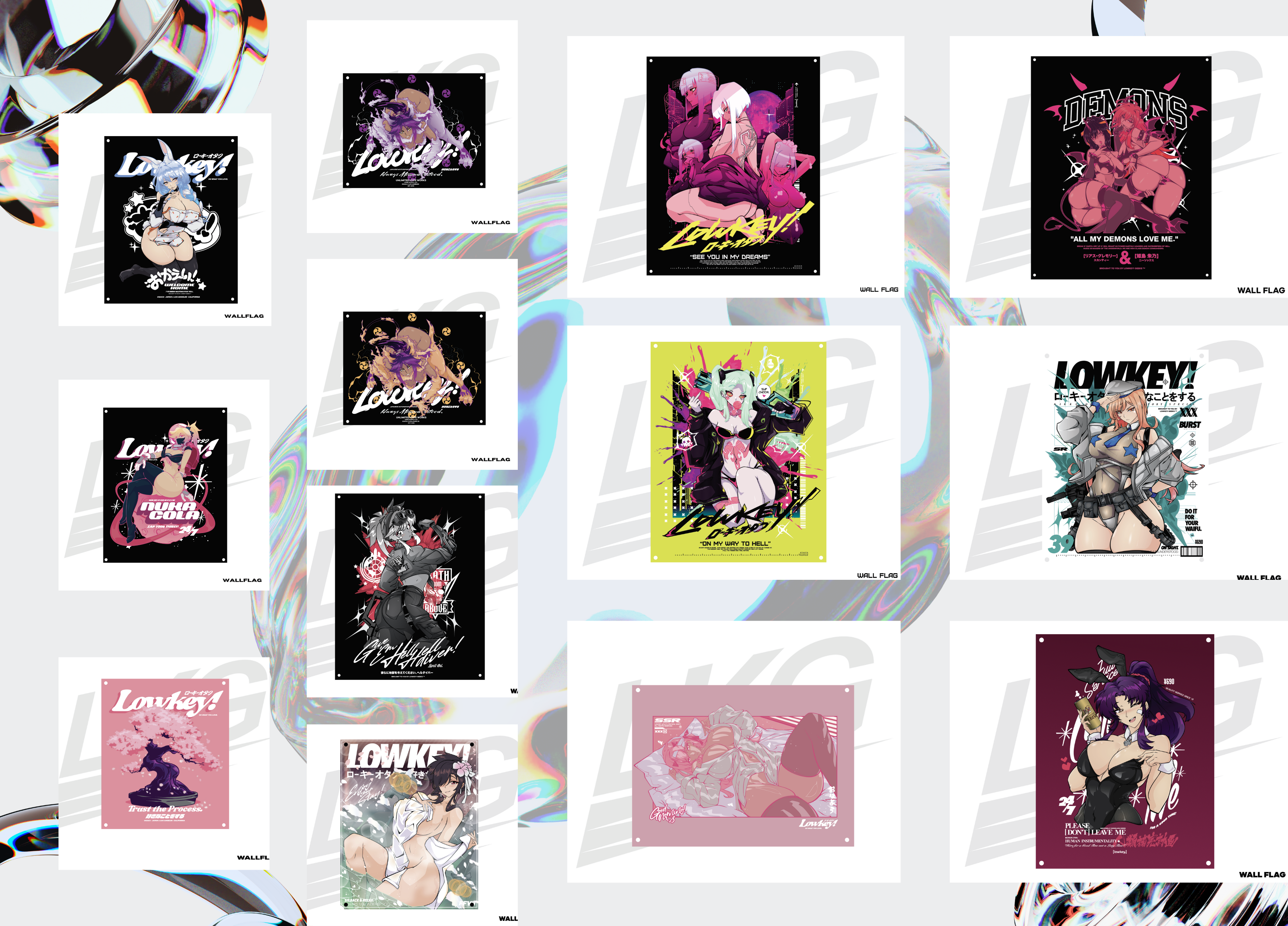 Wall Flags Just Received