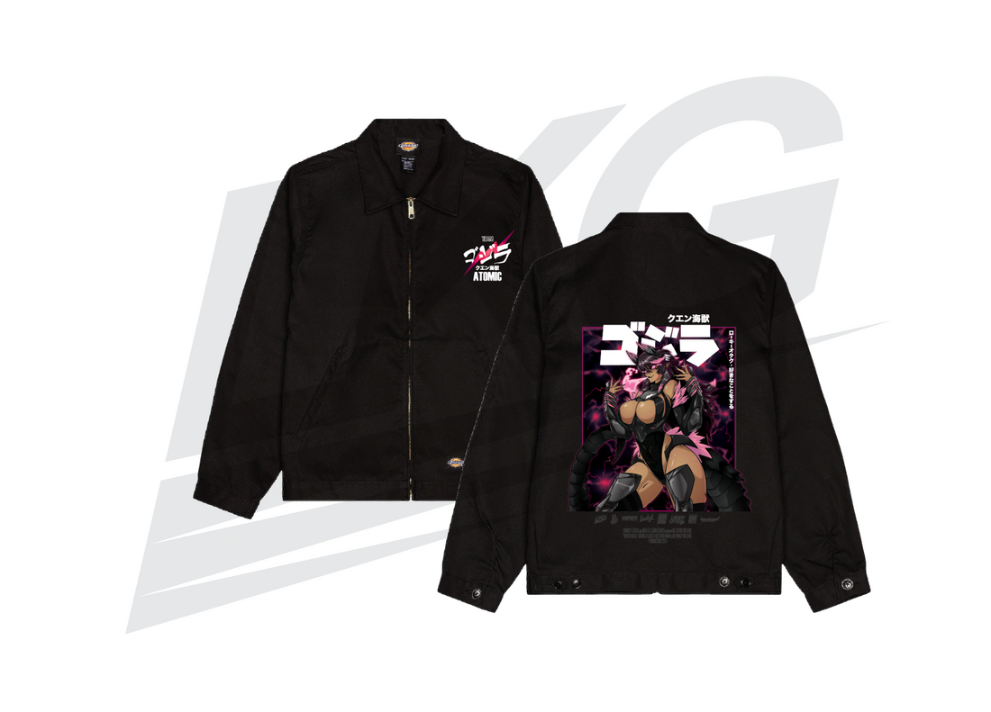 LOWKEY! "QUEEN KAIJU" ATOMIC VER. WORK JACKET