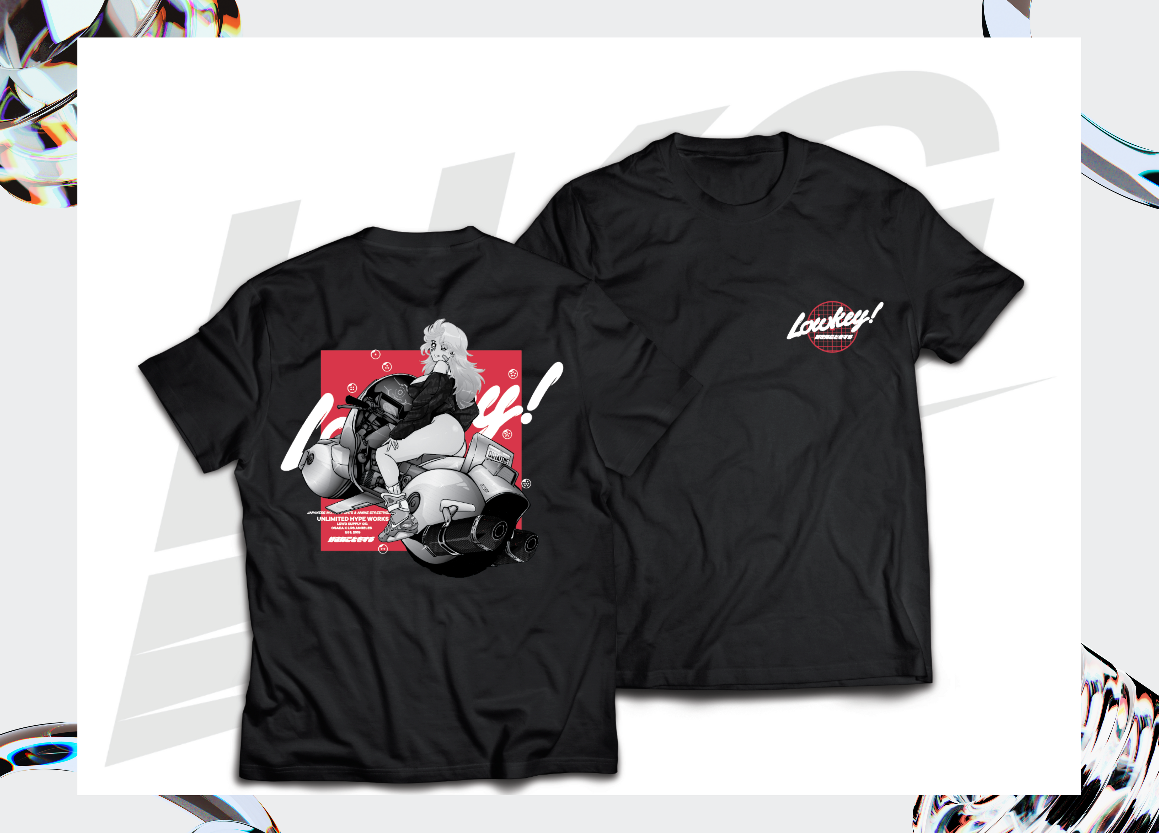LOWKEY! "SEE YOU IN THE FUTURE" BULMA TEE
