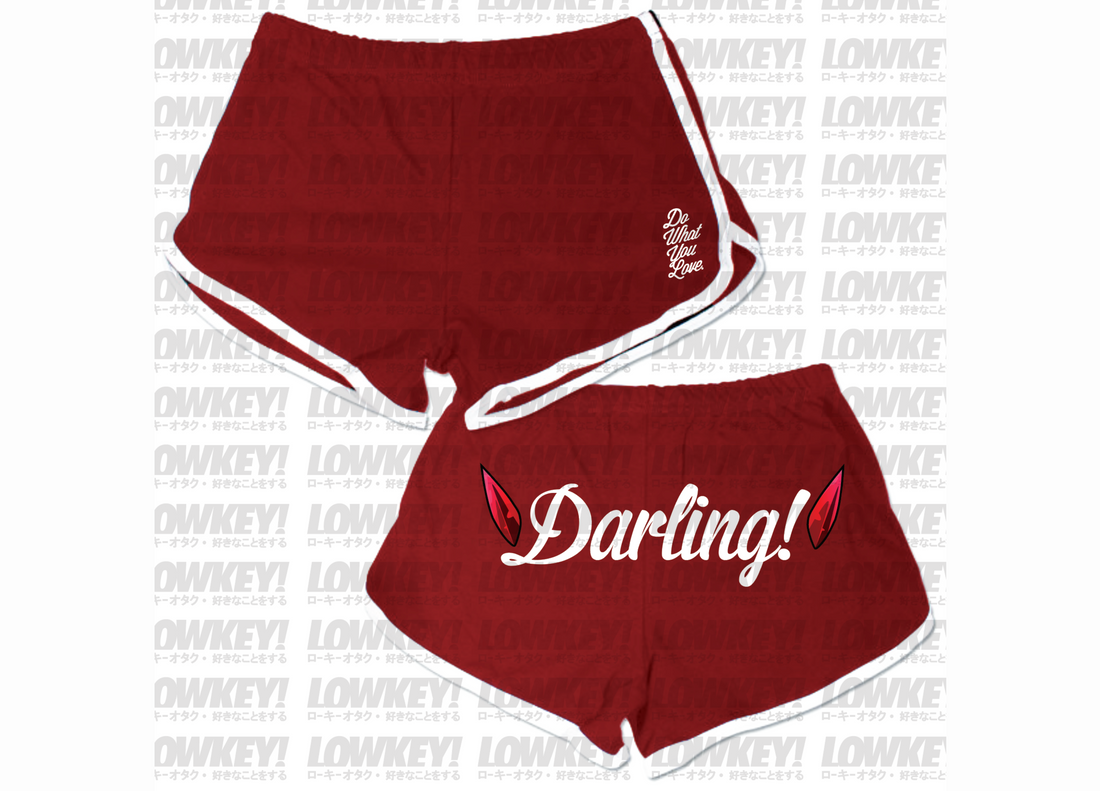 LOWKEY! "DARLING" BOOTY SHORTS