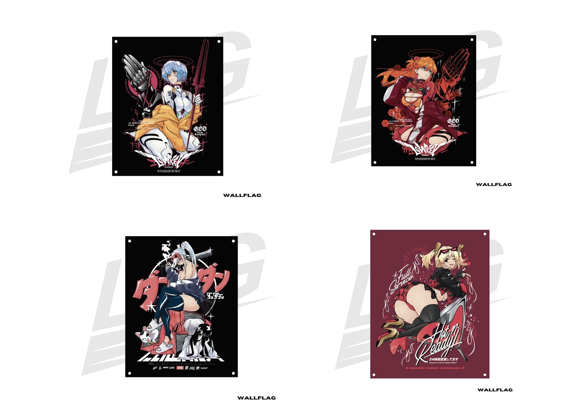 Wall flags Just Received