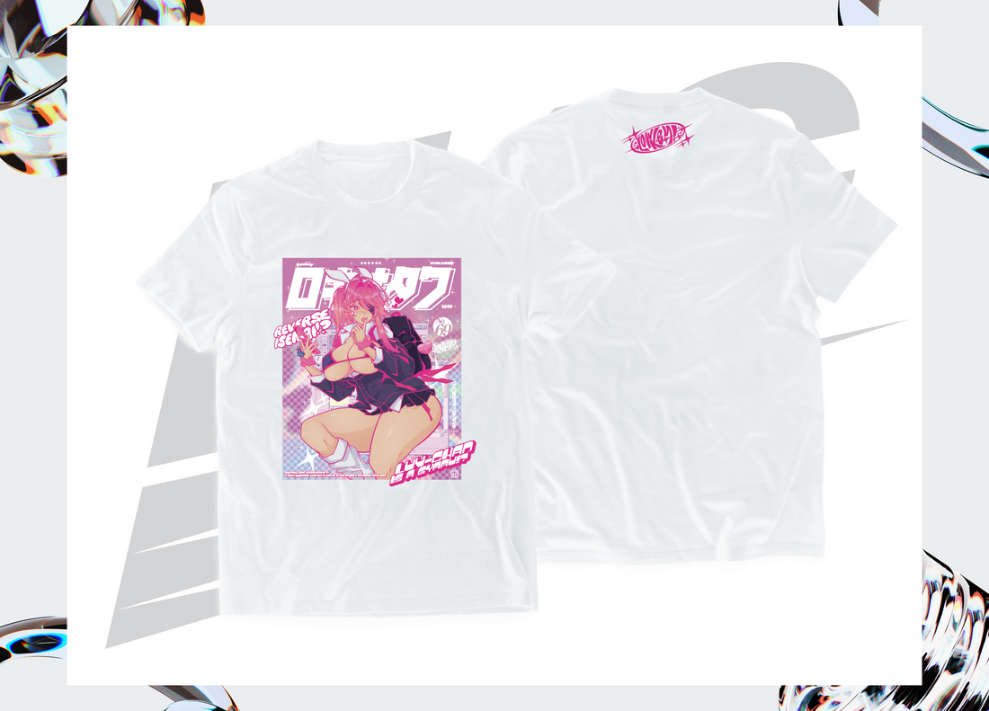 LOWKEY! "BISHOUJO LOVANDER" GYARU TEE