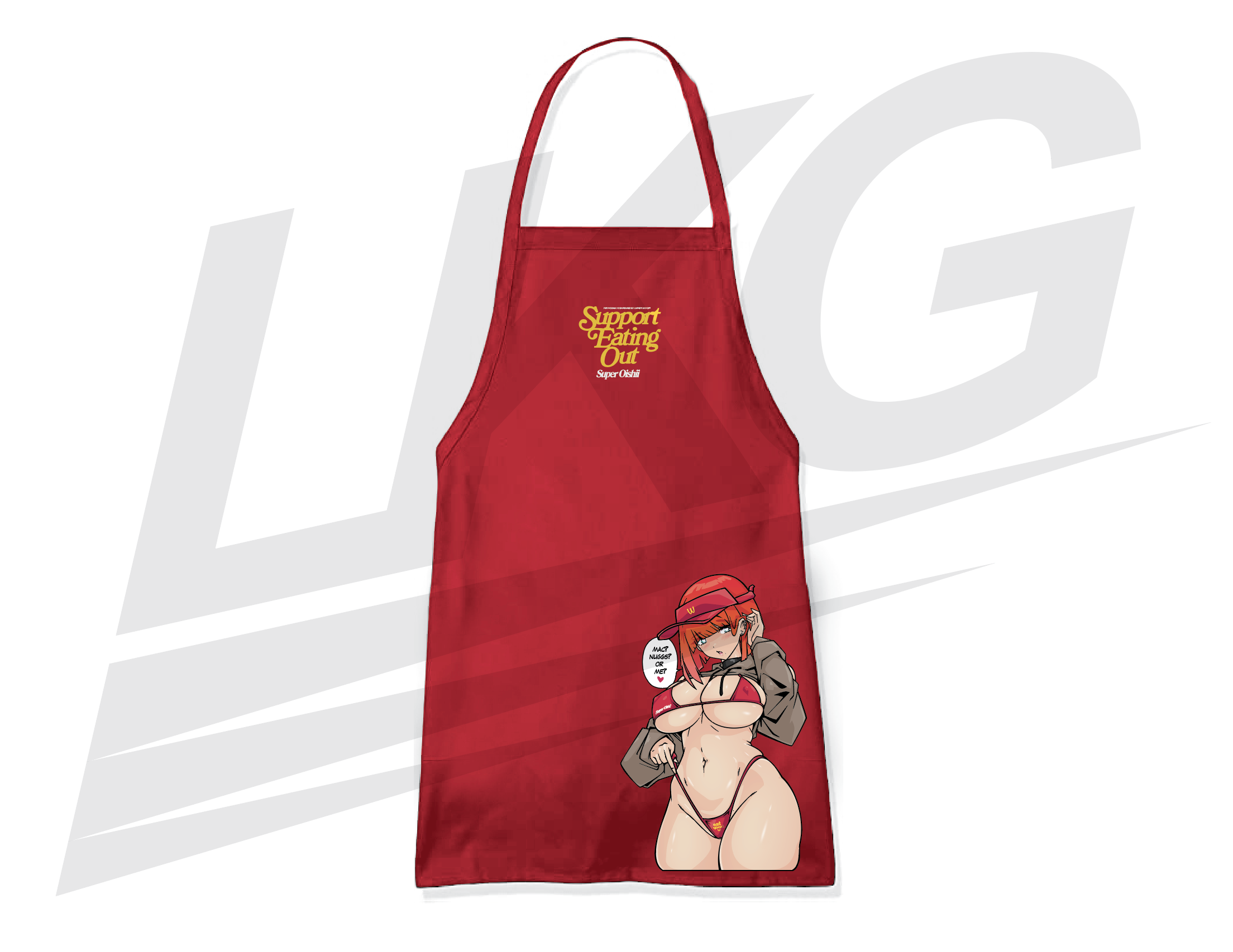 ***SPECIAL EDITION*** ~ LOWKEY! "SUPPORT EATING OUT" APRON