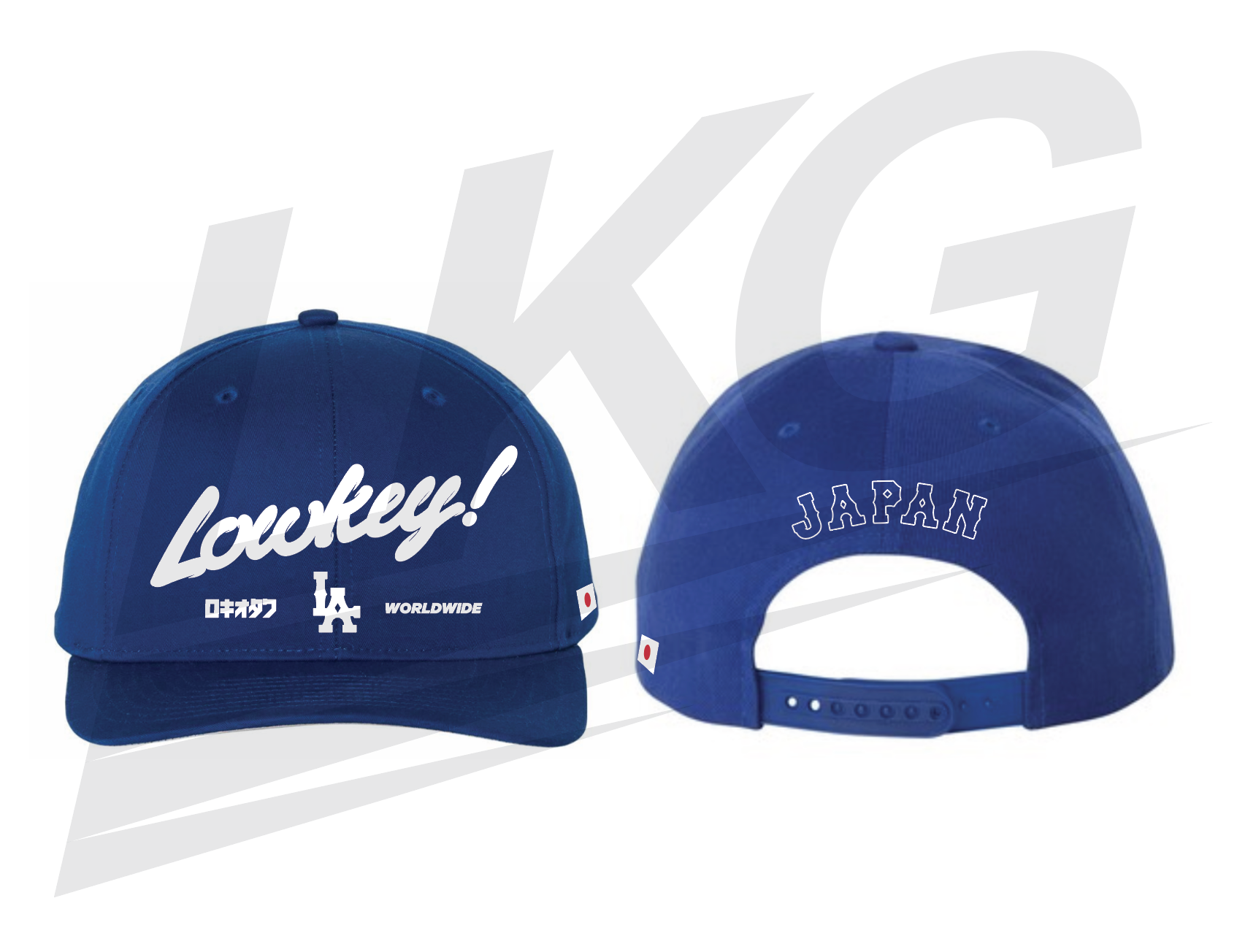 LOWKEY! "JAPAN X LA" OG SNAPBACK - ROYAL