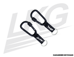 LOWKEY! "JDM OPTION" CARABINER - BLACK / BLACK