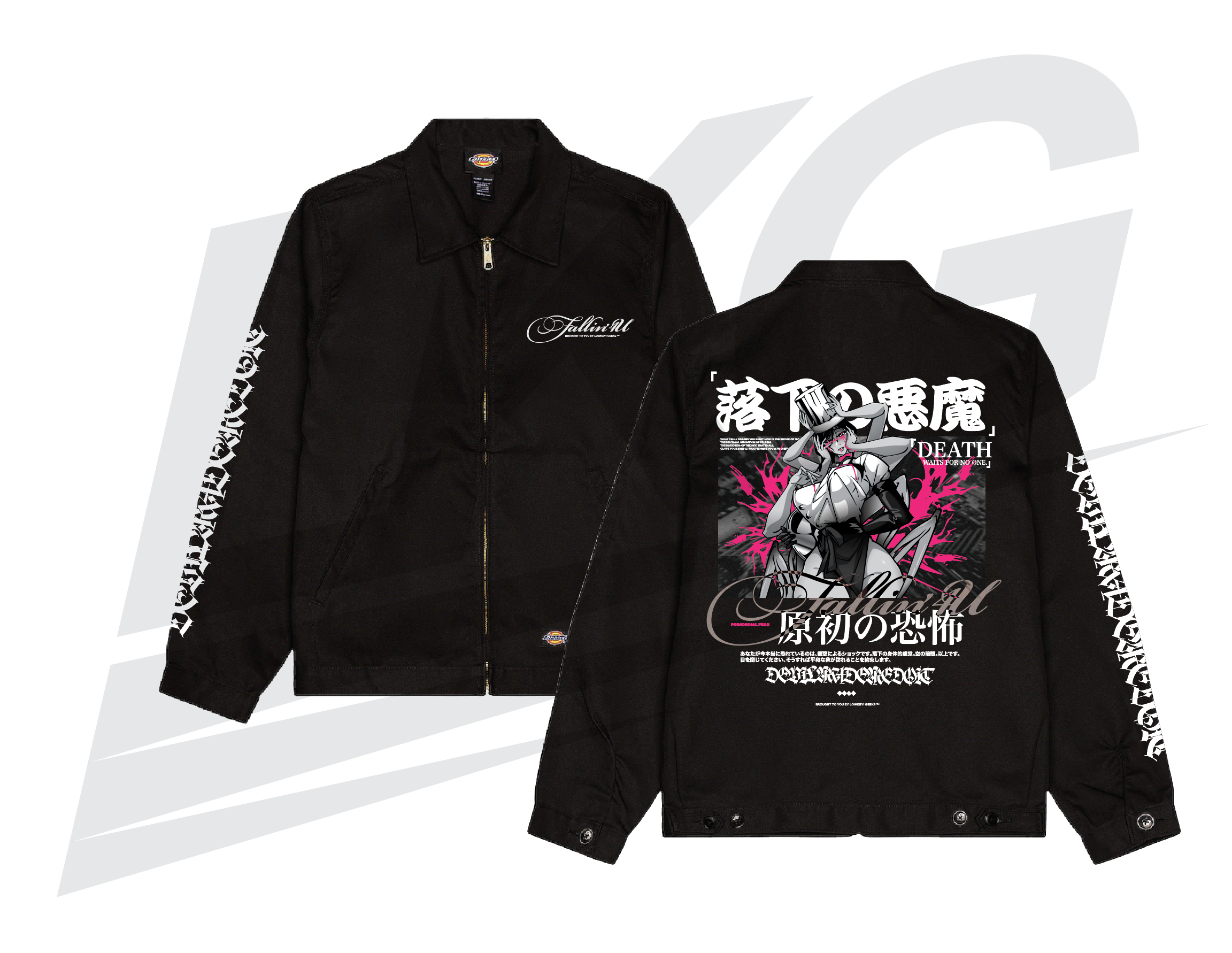 ***SPECIAL RELEASE!*** ~ LOWKEY! "FALLIN' 4 U" CSM WORK JACKET