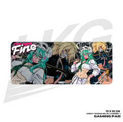 LOWKEY! "SUKEBAN NELLIEL & HARRIBEL" GAMING MOUSE PAD
