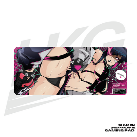 LOWKEY! "HYPE JURI" GAMING MOUSE PAD - XXL