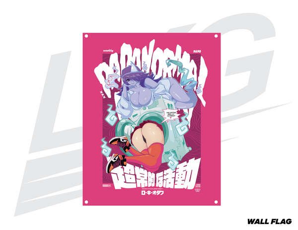 ***SPECIAL RELEASE!*** ~ LOWKEY! "PARANORMAL ACTIVITY" WALL FLAG