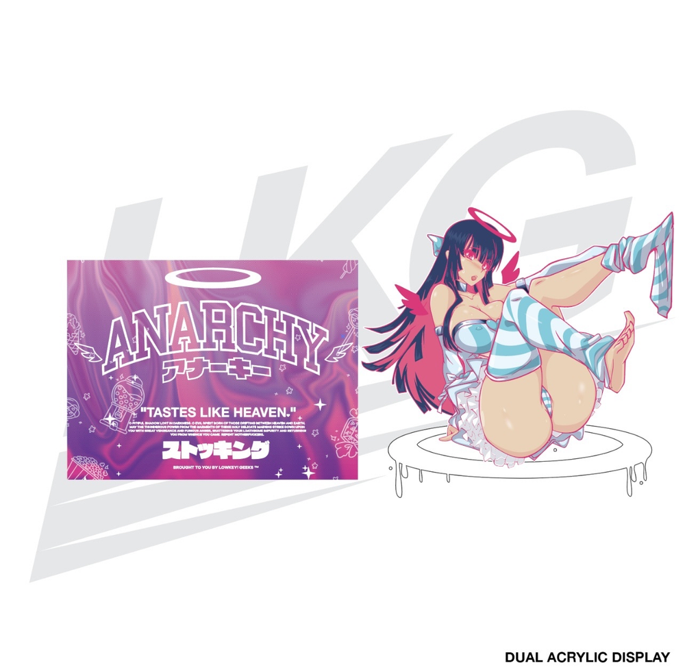 ***SPECIAL RELEASE!***~ LOWKEY! "STOCKING ANARCHY" ACRYLIC DISPLAY