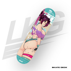 LOWKEY! "SUMMERTIME SAI" TAG TEAM SKATE DECK