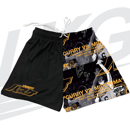 LOWKEY! "CURRY VS MIDORIMA" MESH SHORTS