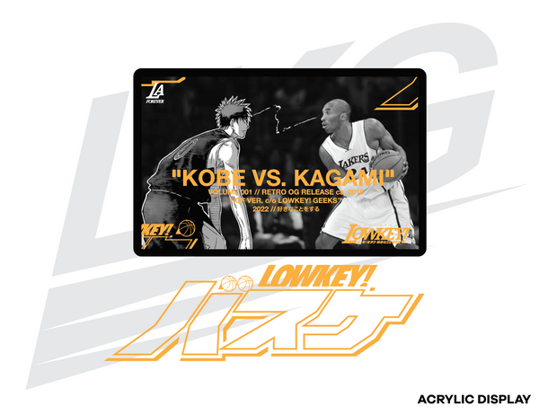 ***SPECIAL RELEASE!***~ LOWKEY! "KOBE VS KAGAMI" ACRYLIC DISPLAY
