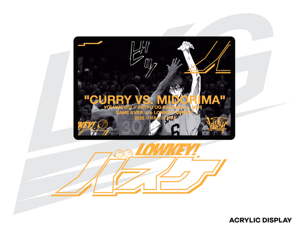 ***SPECIAL RELEASE!***~ LOWKEY! "CURRY VS MIDORIMA" ACRYLIC DISPLAY