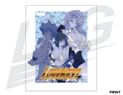 LIMITED EDITION ART PRINT - LOWKEY! GOLDENBOY VINTAGE PRINT