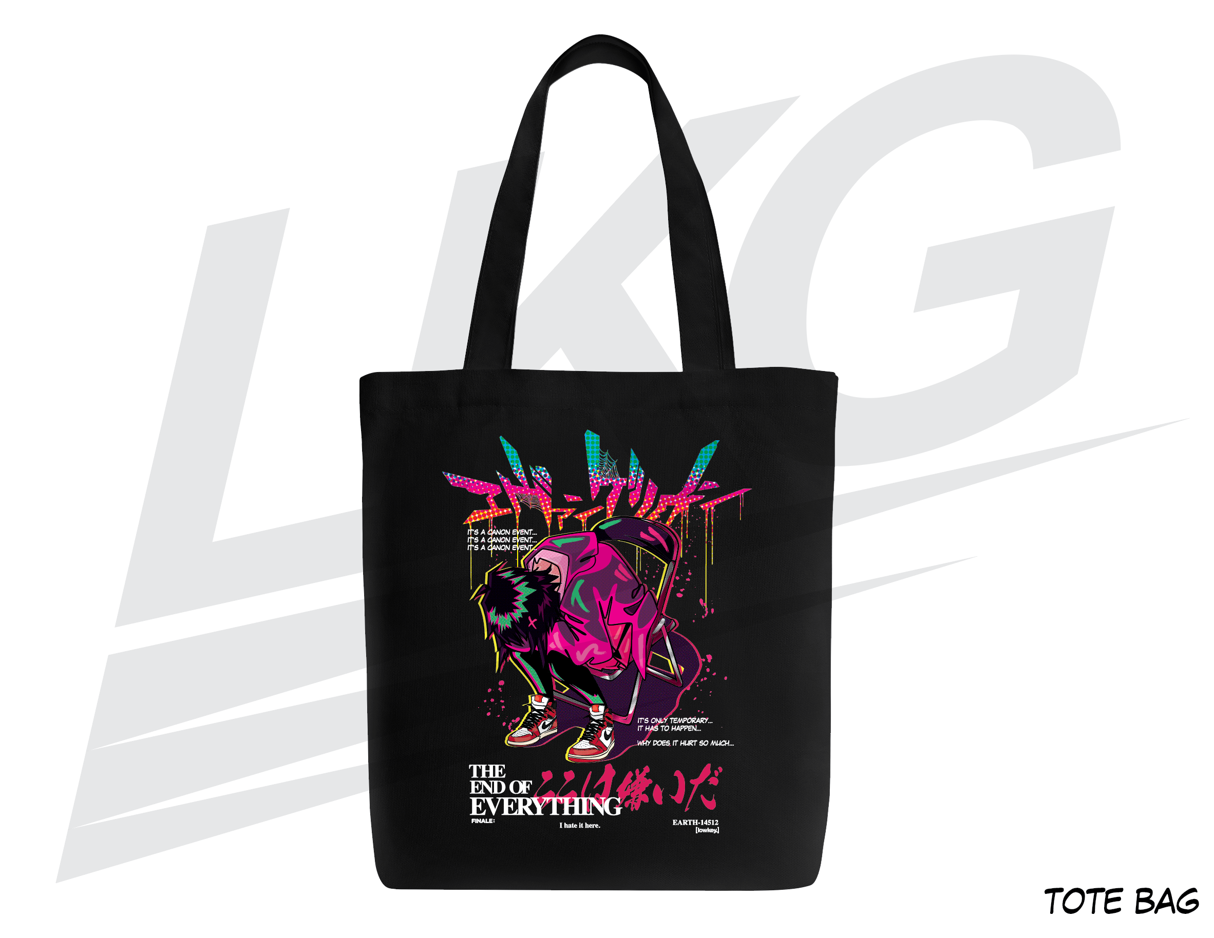 LOWKEY! "CANON EVENT" TOTE BAG