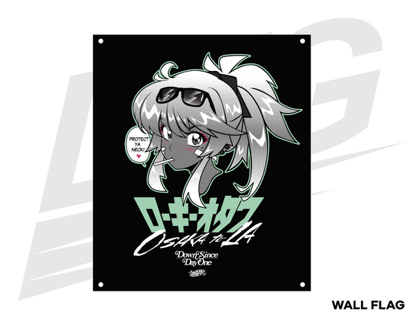 ***SPECIAL RELEASE!*** ~ LOWKEY! "NOSTALGIA AKARI" WALL FLAG