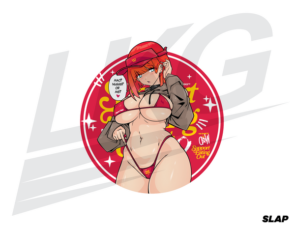 LOWKEY! "SUPPORT EATING OUT" MCWAIFU SLAP