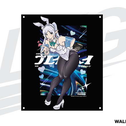 ***SPECIAL RELEASE!*** ~ LOWKEY! "BUNNY SUIT FRIEREN" WALL FLAG