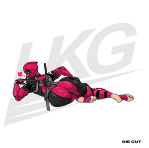 LOWKEY! "DEADPOOL-CHAN" DIE CUT
