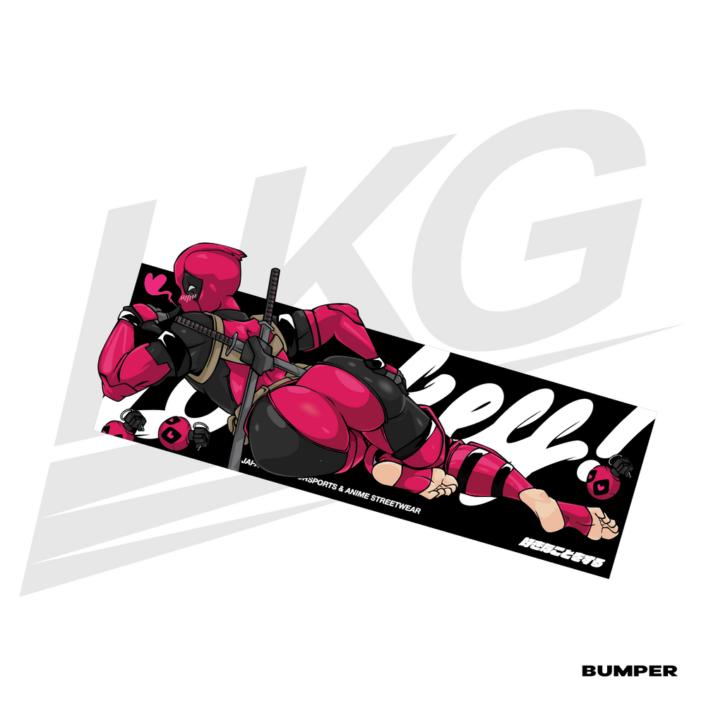 LOWKEY! "DEADPOOL-CHAN" GYATT BUMPER