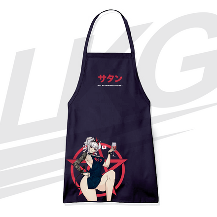 ***SPECIAL EDITION*** ~ LOWKEY! "HELLTAKER" APRON