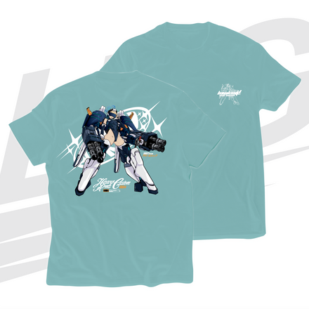 LOWKEY!  "HEAVYARMS X TOKI" MG TEE - ATOMIC TEAL