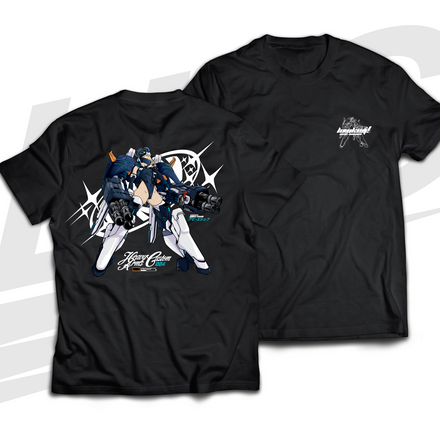 LOWKEY!  "HEAVYARMS X TOKI" MG TEE - BLACK