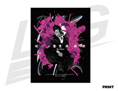 LIMITED EDITION ART PRINT - LOWKEY! "CURSED SPIRIT" PRINT