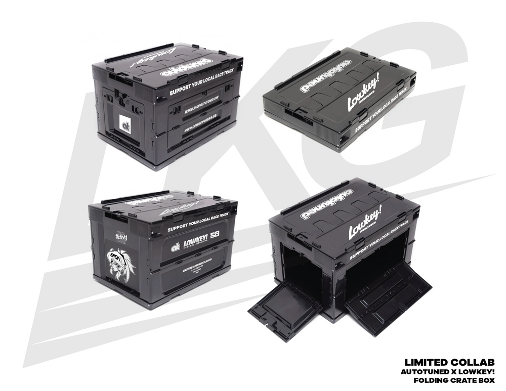 LIMITED COLLAB! ~ AUTOTUNED X LOWKEY! FOLDING CRATE BOX