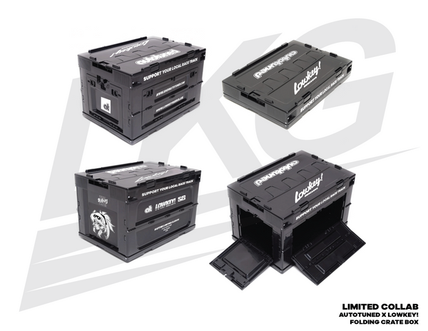 LIMITED COLLAB! ~ AUTOTUNED X LOWKEY! FOLDING CRATE BOX