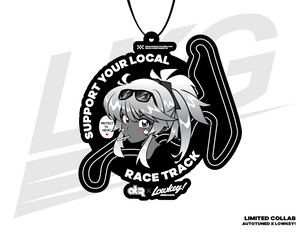 LIMITED COLLAB! ~ AUTOTUNED x LOWKEY! "SUPPORT YOUR LOCAL RACE TRACK" AIR FRESHENER
