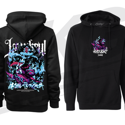 LOWKEY! "ARISE" SOLO LEVELING HOODIE - BLACK