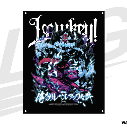 ***SPECIAL RELEASE!*** ~ LOWKEY! "ARISE" SOLO LEVELING WALL FLAG