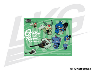 PALWORLD FRIENDS SMOL STICKER PACK (SET OF 8)