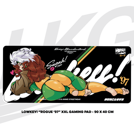 LOWKEY! "ROGUE '97" GAMING MOUSE PAD - XXL