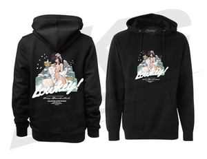 LOWKEY! "ONSEN TIFA" HOODIE - BLACK