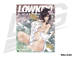 ***SPECIAL RELEASE!*** ~ LOWKEY! "ONSEN TIFA" WALL FLAG