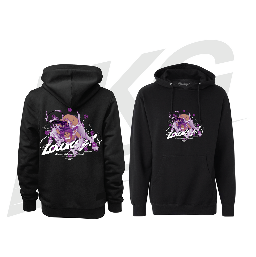 LOWKEY! "RAIJIN" YORUICHI HOODIE - BLACK (LUCKY VER)