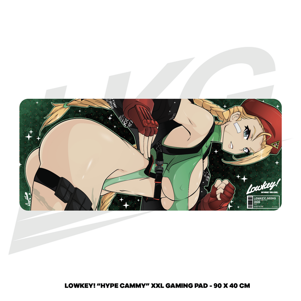 LOWKEY! "HYPE CAMMY" GAMING MOUSE PAD - XXL