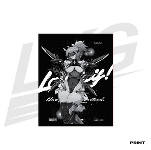 *UNRELEASED EDITION* -  LOWKEY! "AREA-51:CHAN VALKYRIE" PRINT
