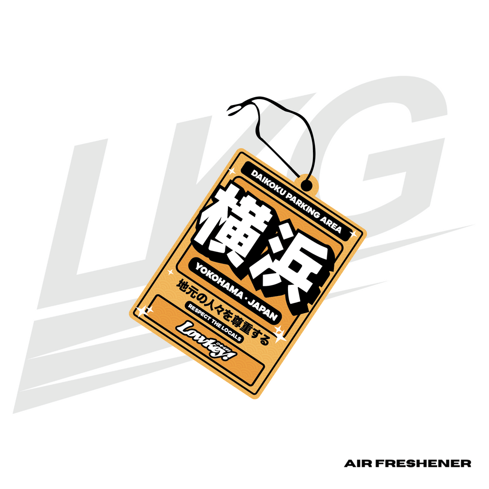 LOWKEY! "RESPECT THE LOCALS" DAIKOKU PA AIR FRESHENER