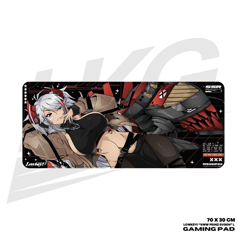 LOWKEY! "SWW PRINZ EUGEN" GAMING MOUSE PAD