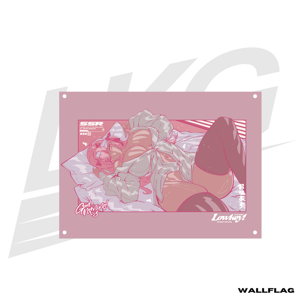 ***SPECIAL RELEASE!*** ~ LOWKEY! "GM MODERNIA" WALL FLAG