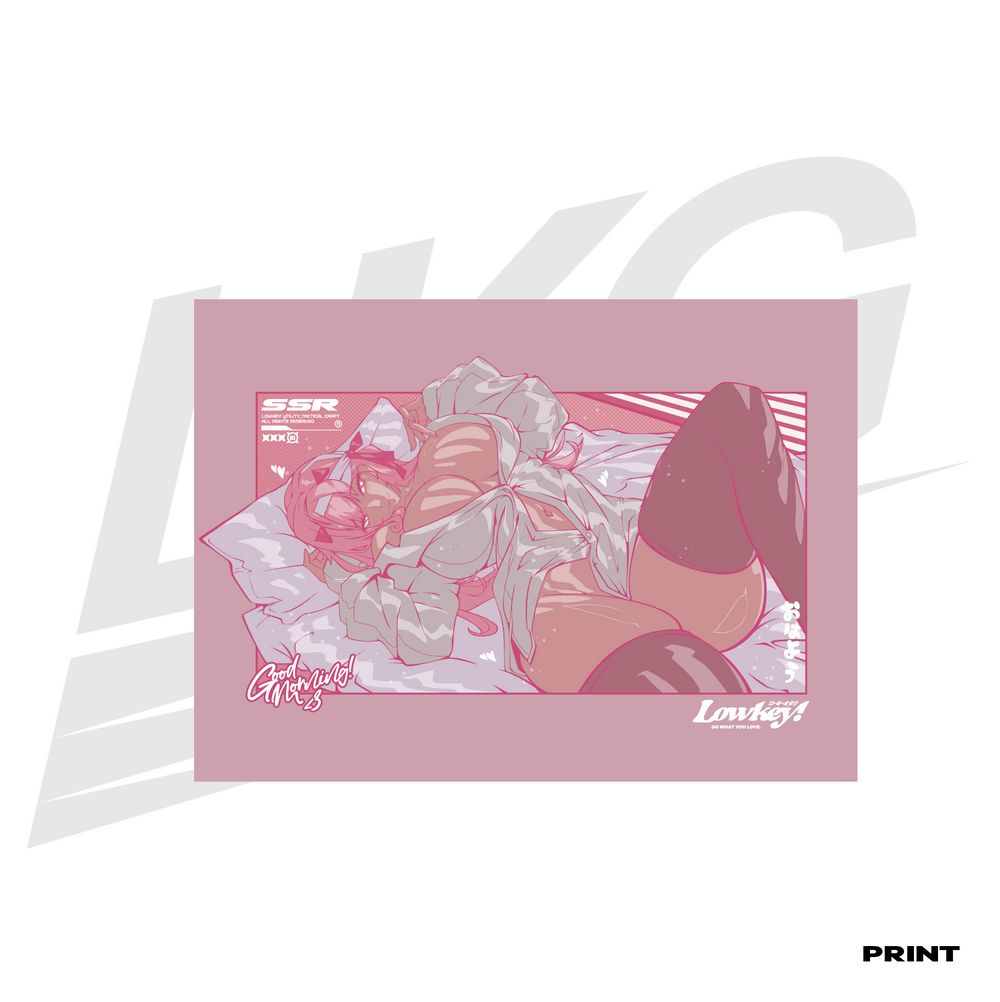 LIMITED EDITION ART PRINT -  LOWKEY! "GM MODERNIA" PRINT