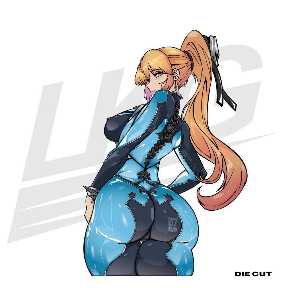 LOWKEY! "PROJECT EVE X SAMUS" ZEROSUIT DIE CUT